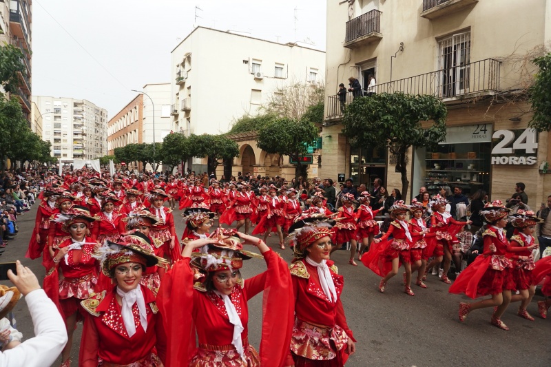 El desfile del Carnaval de Badajoz se celebrará el martes 13 de febrero