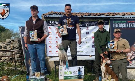 El moralo Richard Herreruela y «Ginebra» ganan el Campeonato de Extremadura de Podenco Andaluz