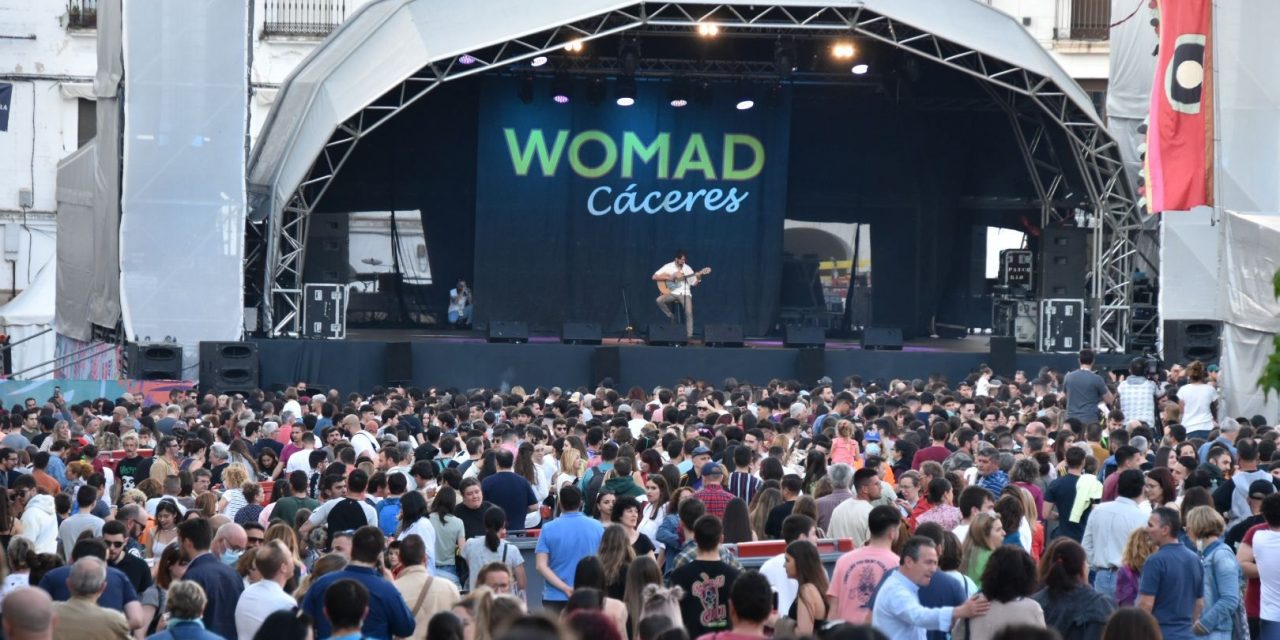 La Junta inyecta más de 481.000 euros para la celebración del Festival Womad en Cáceres