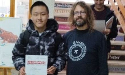 Un alumno del IES Jálama gana la fase comarcal de la olimpiada de matemáticas junior