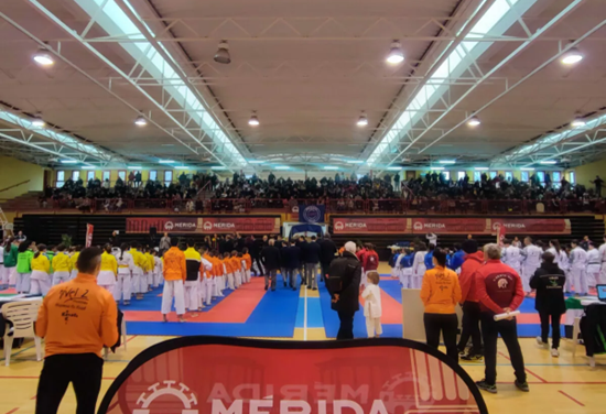 Este fin de semana se celebra en Mérida la primera fase de los Judex Kárate con 370 deportistas