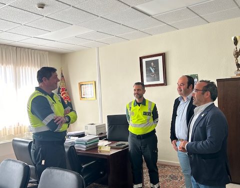 La Guardia Civil formará a personal de la Diputación en materia de seguridad vial