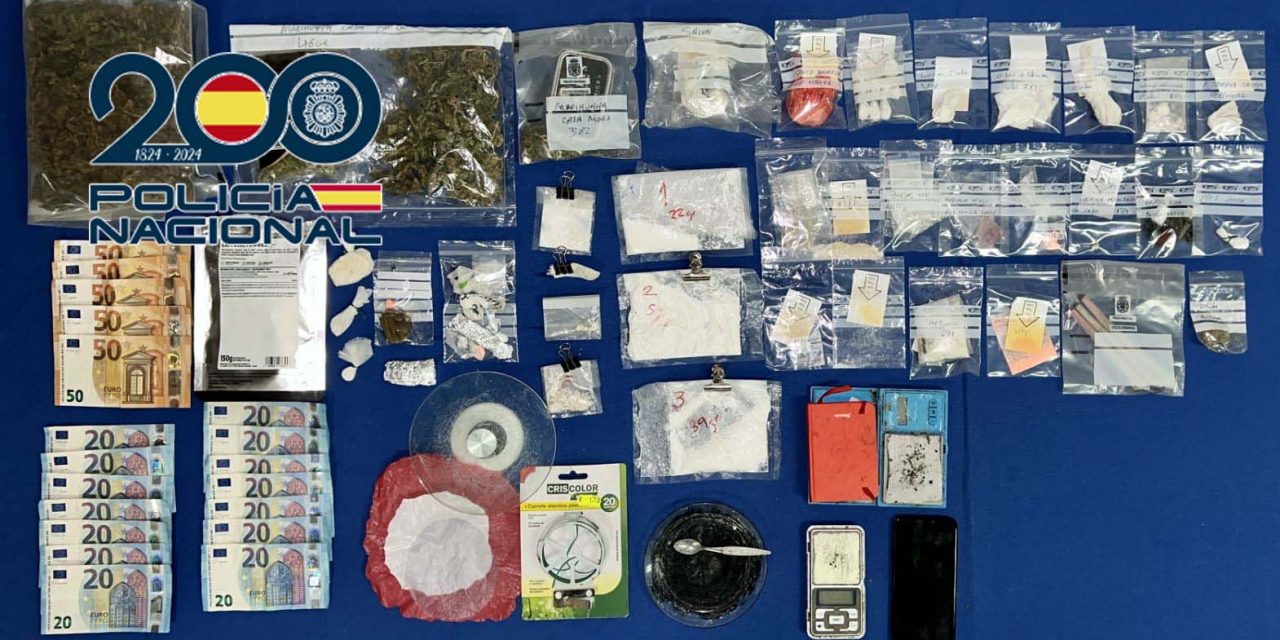La Policía Nacional detiene a siete personas acusadas de traficar con drogas de diseño