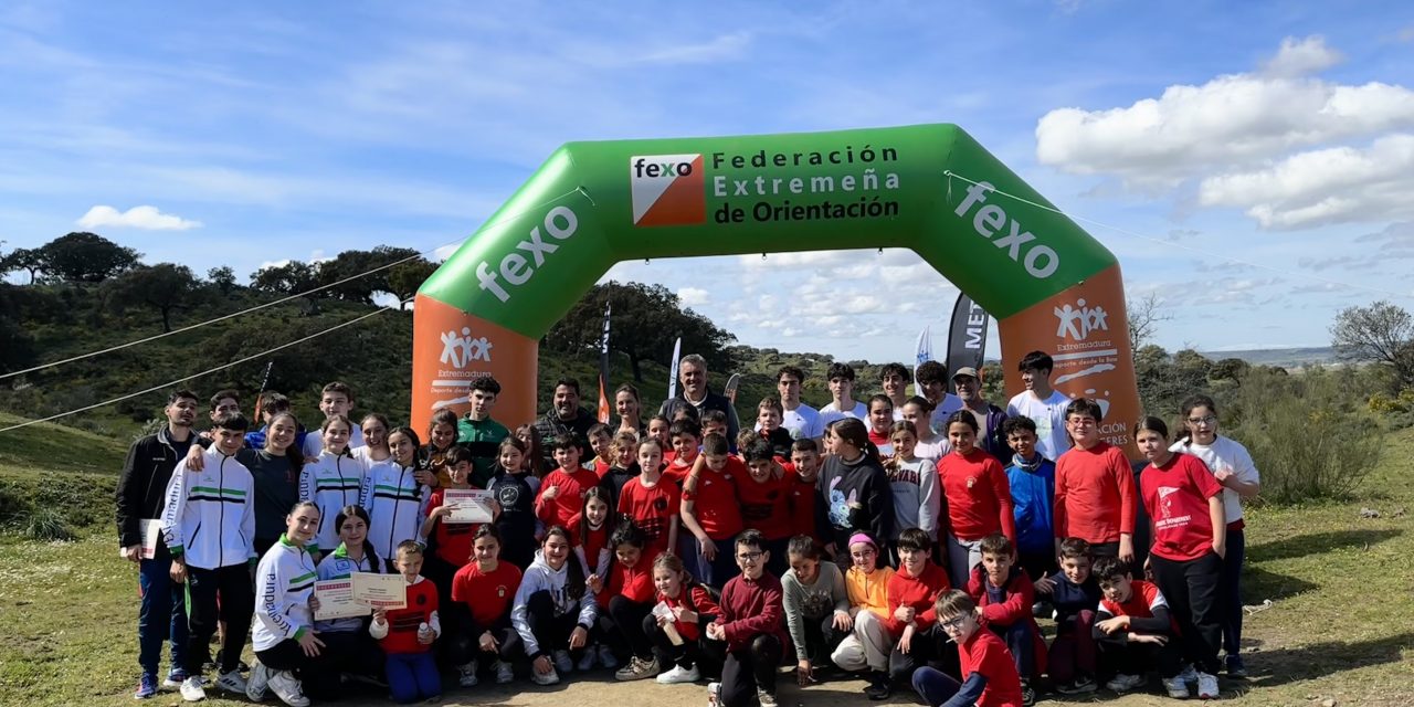 Cuatro equipos representarán a Extremadura en el Campeonato de España de Orientación por Centros Escolares