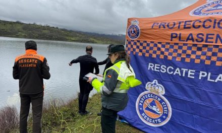 Un dron subacuático localizó al fallecido en las aguas del embalse de Baños de Montemayor