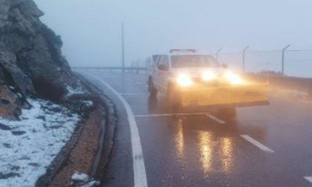 Las carreteras del norte de Cáceres recuperan la normalidad tras el paso de la borrasca Nelson