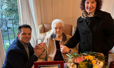 Obdulia Díaz cumple 100 años y se convierte en una de las abuelas de Extremadura