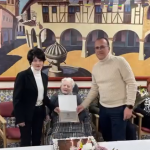 Navalmoral rinde homenaje a su vecina más longeva que hoy ha cumplido 105 años