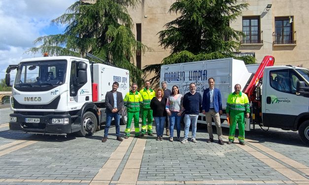 Moraleja estrena una nueva flota de vehículos para el servicio de recogida de residuos y limpieza viaria