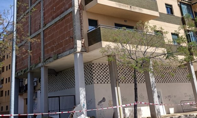 Los vecinos del edificio afectado por el derrumbe en Nuevo Cáceres deben presentar un proyecto de obra en 5 días
