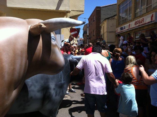 La Feria del Caballo de Talayuela incluye un encierro infantil al más puro estilo de San Fermín