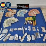 Tres detenidos por tráfico de drogas y un «fumadero» en la barriada del Cerro de Reyes de Badajoz