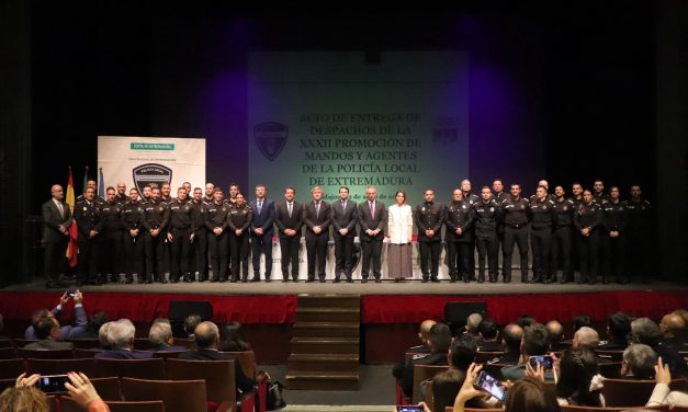 Más de un centenar de agentes se formarán en la Academia de Seguridad Pública de Extremadura