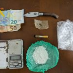 Detenido un hombre de 35 años con 255 dosis de cocaína y una balanza de precisión