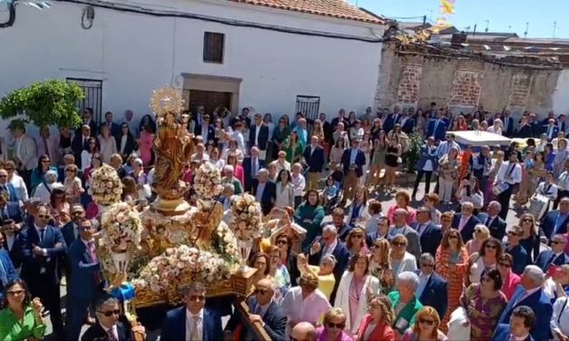 Esparragalejo se engalana para honrar a la Virgen de la Salud este fin de semana